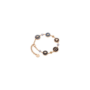 PULSERA CD D-LUCK GOLD