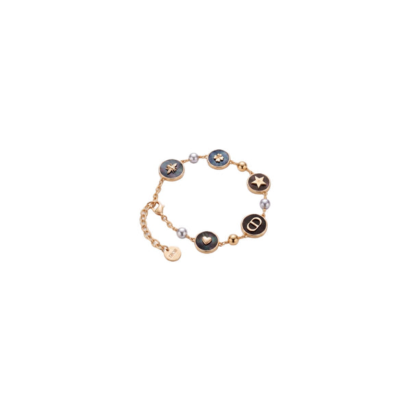 PULSERA CD D-LUCK GOLD