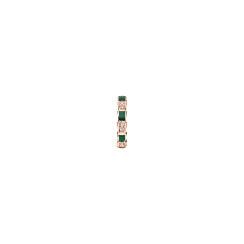 ANILLO SERPENTI VIPER ROSE GOLD GREEN