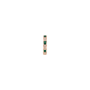 ANILLO SERPENTI VIPER ROSE GOLD GREEN