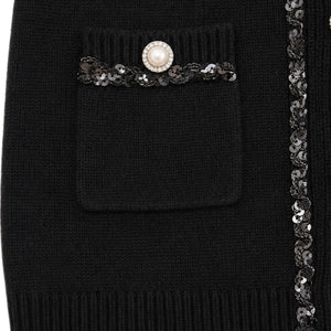SUETER CASHMERE BLACK JW