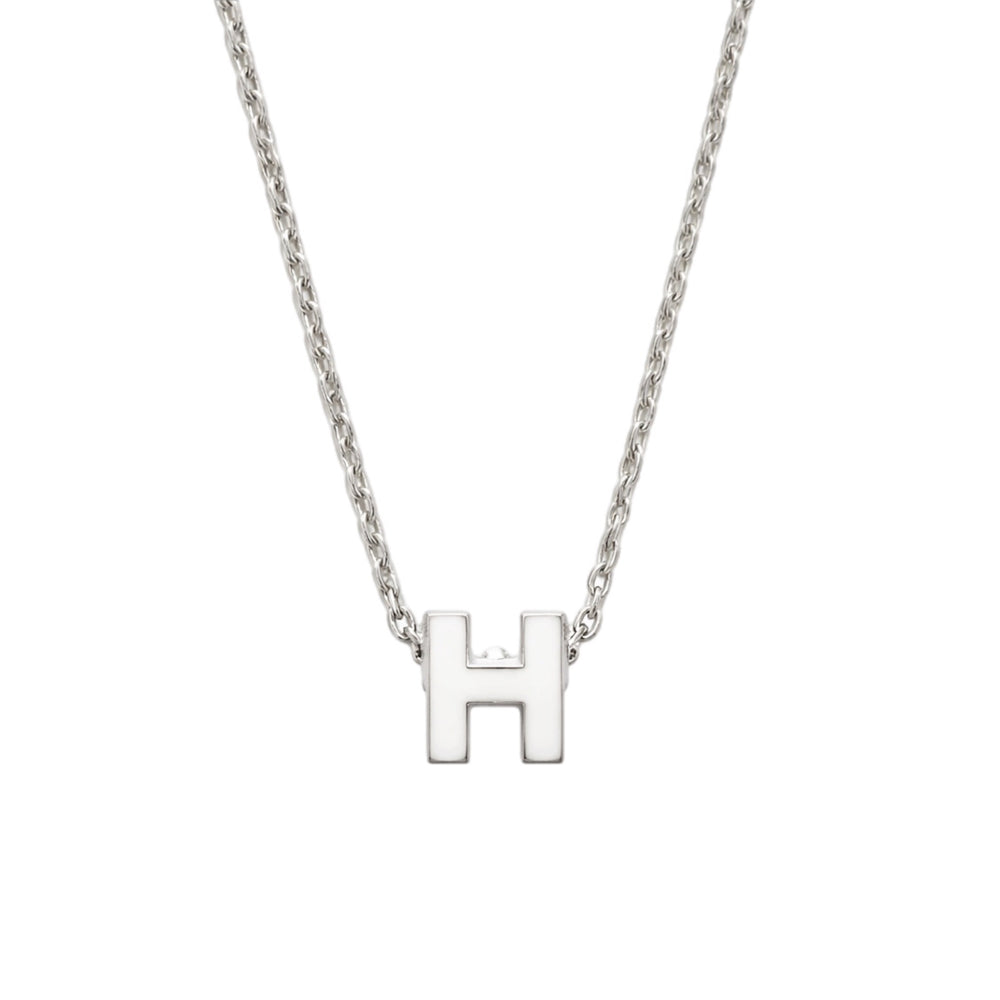 COLLAR POP H SILVER WHITE