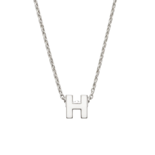 COLLAR POP H SILVER WHITE