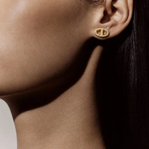 ARETES LOGO H GOLD ZIRCONIAS