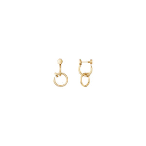 ARRACADAS CLAVO JUSTE GOLD