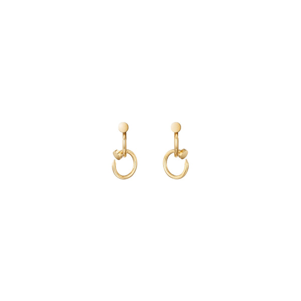 ARRACADAS CLAVO JUSTE GOLD