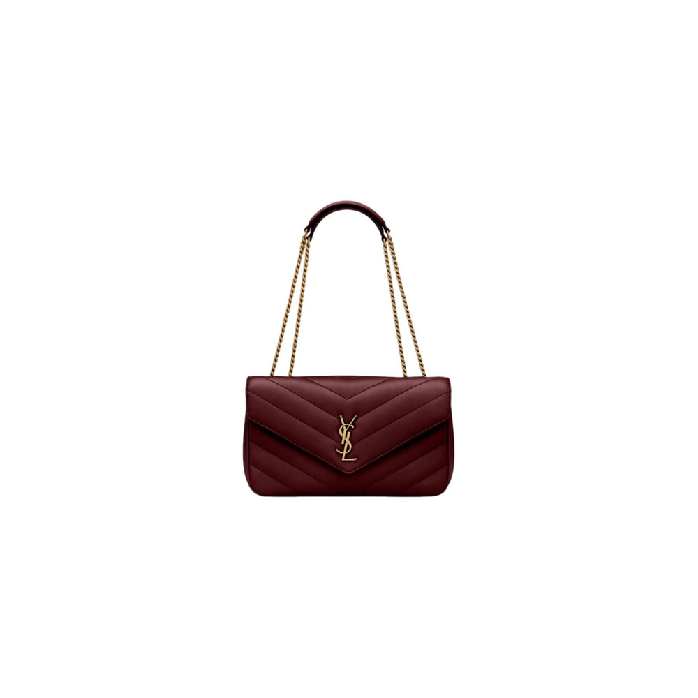BOLSO YSL LOULOU BURGUNDY