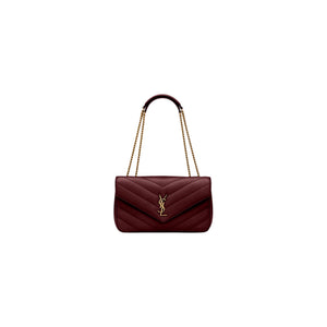 BOLSO YSL LOULOU BURGUNDY
