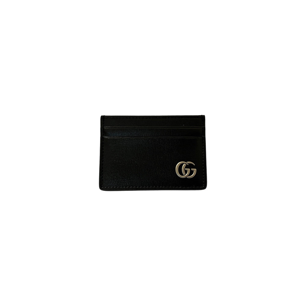 TARJETERO GC LEATHER LOGO SILVER