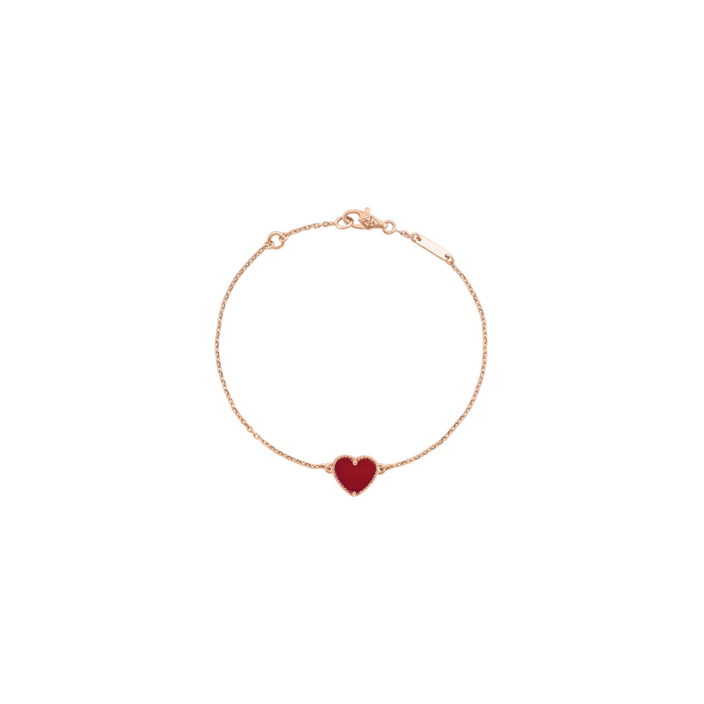 PULSERA HEART ROSE GOLD