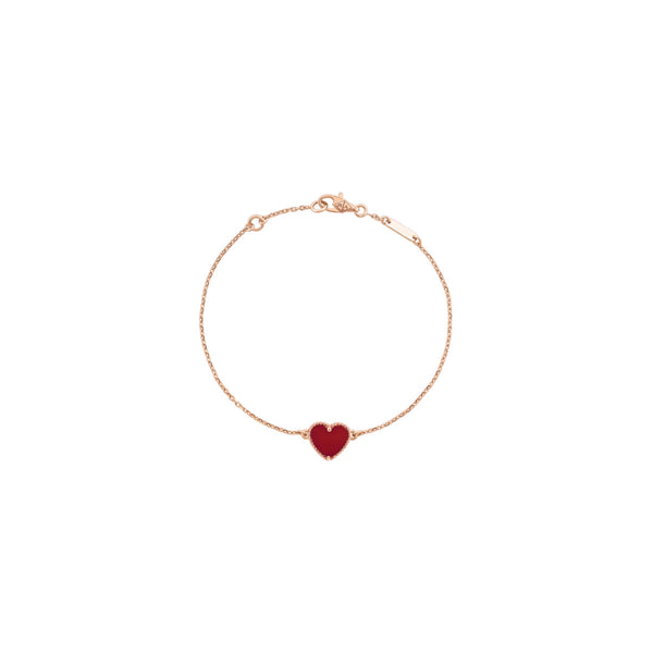 PULSERA HEART ROSE GOLD