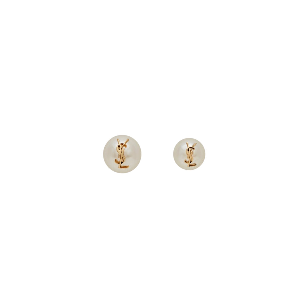 ARETES PERLA YSL