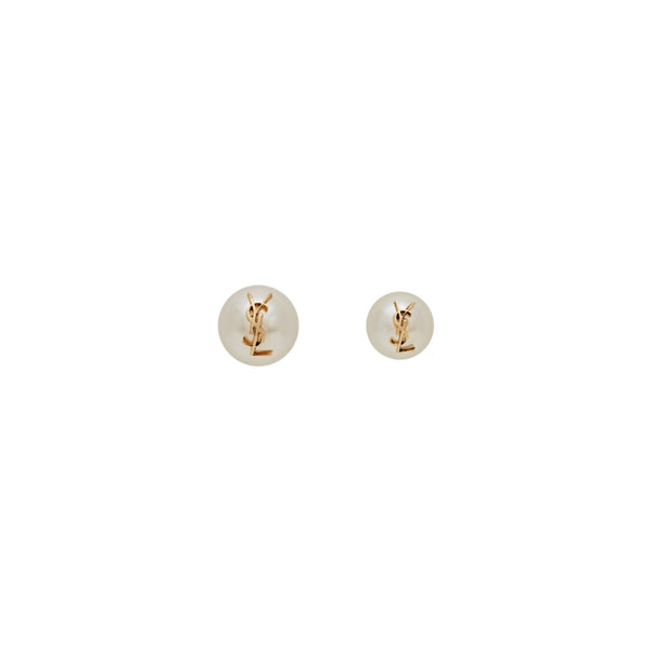 ARETES PERLA YSL