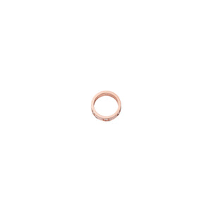 ANILLO LOVE ROSE GOLD CON MICROZIRCONIAS Y ZIRCONIAS