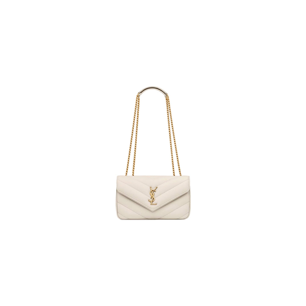 BOLSO YSL LOULOU WHITE