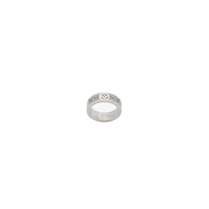 ANILLO F SILVER ZIRCONIAS