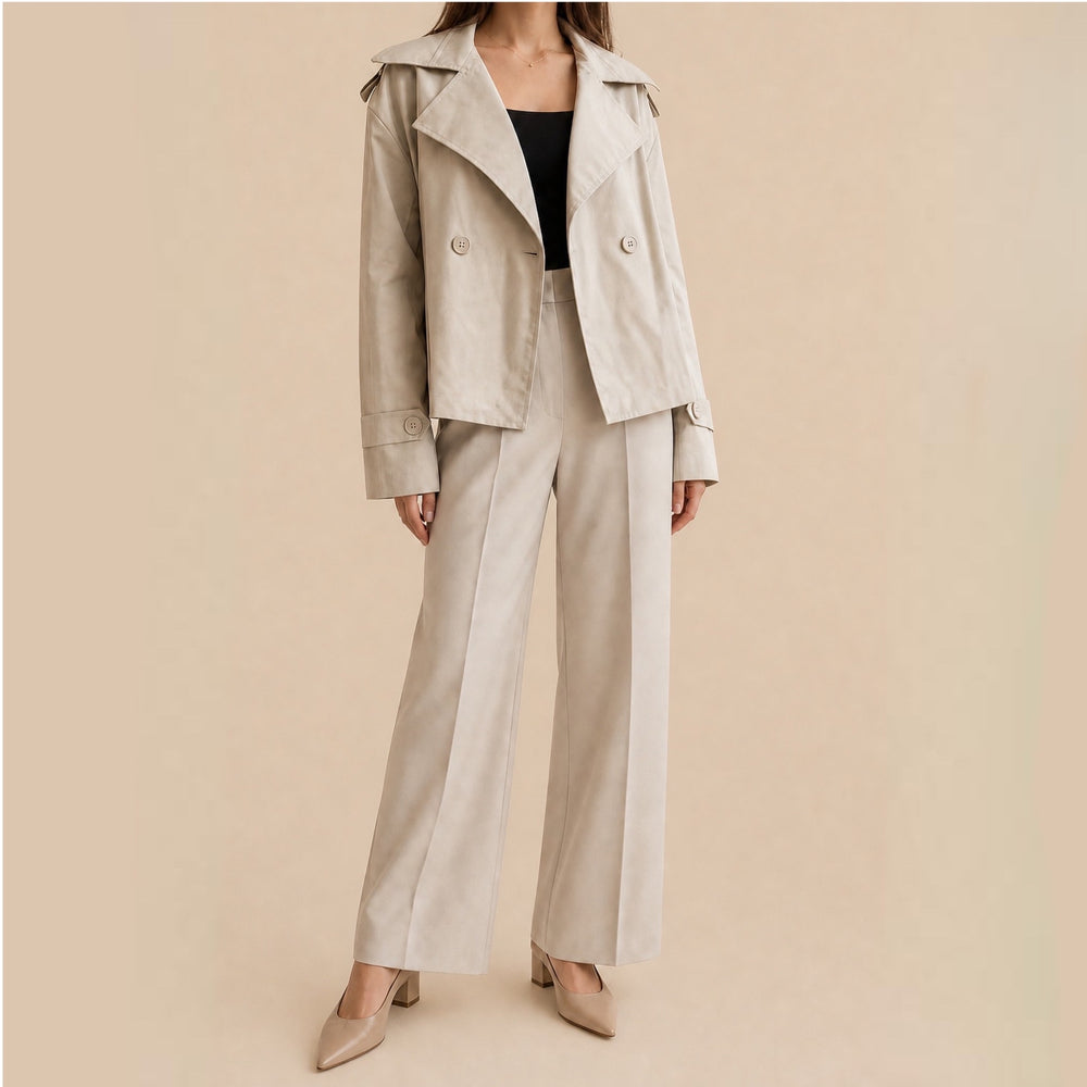 CHAQUETA BEIGE JW