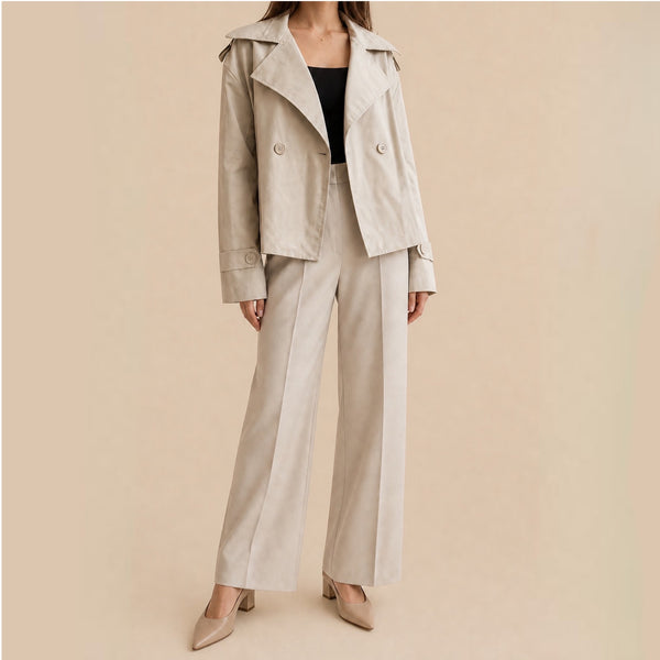 CHAQUETA BEIGE JW