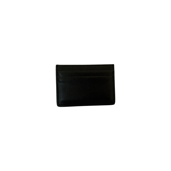 TARJETERO GC LEATHER LOGO SILVER