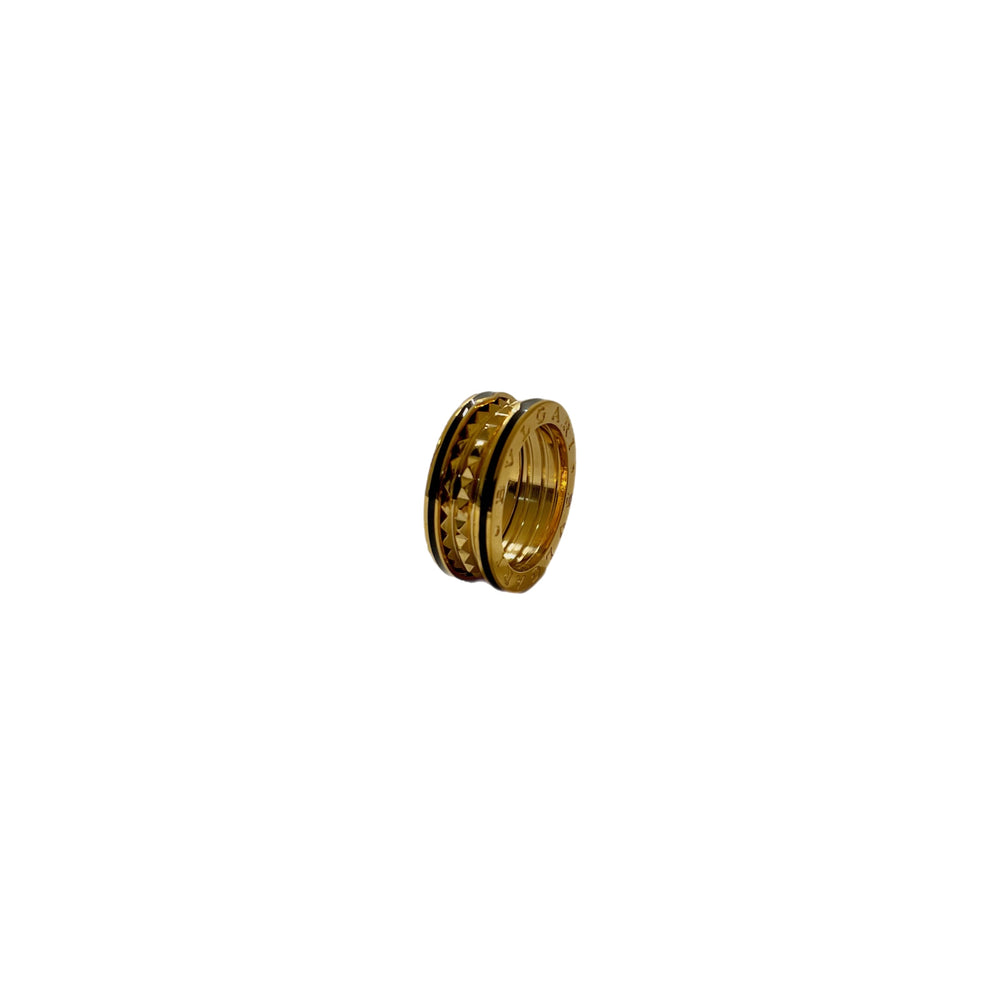 ANILLO BV BUMPS GOLD-BLACK
