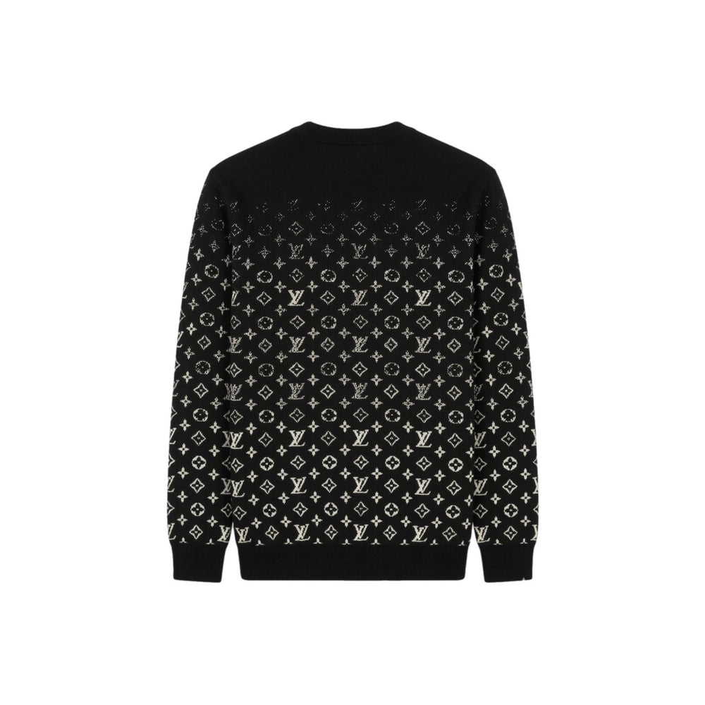 SUETER LV BLACK CON EFECTO DEGRADADO