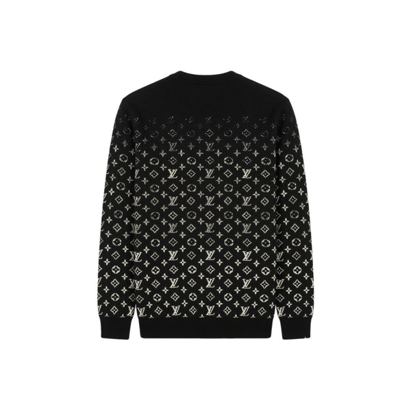 SUETER LV BLACK CON EFECTO DEGRADADO