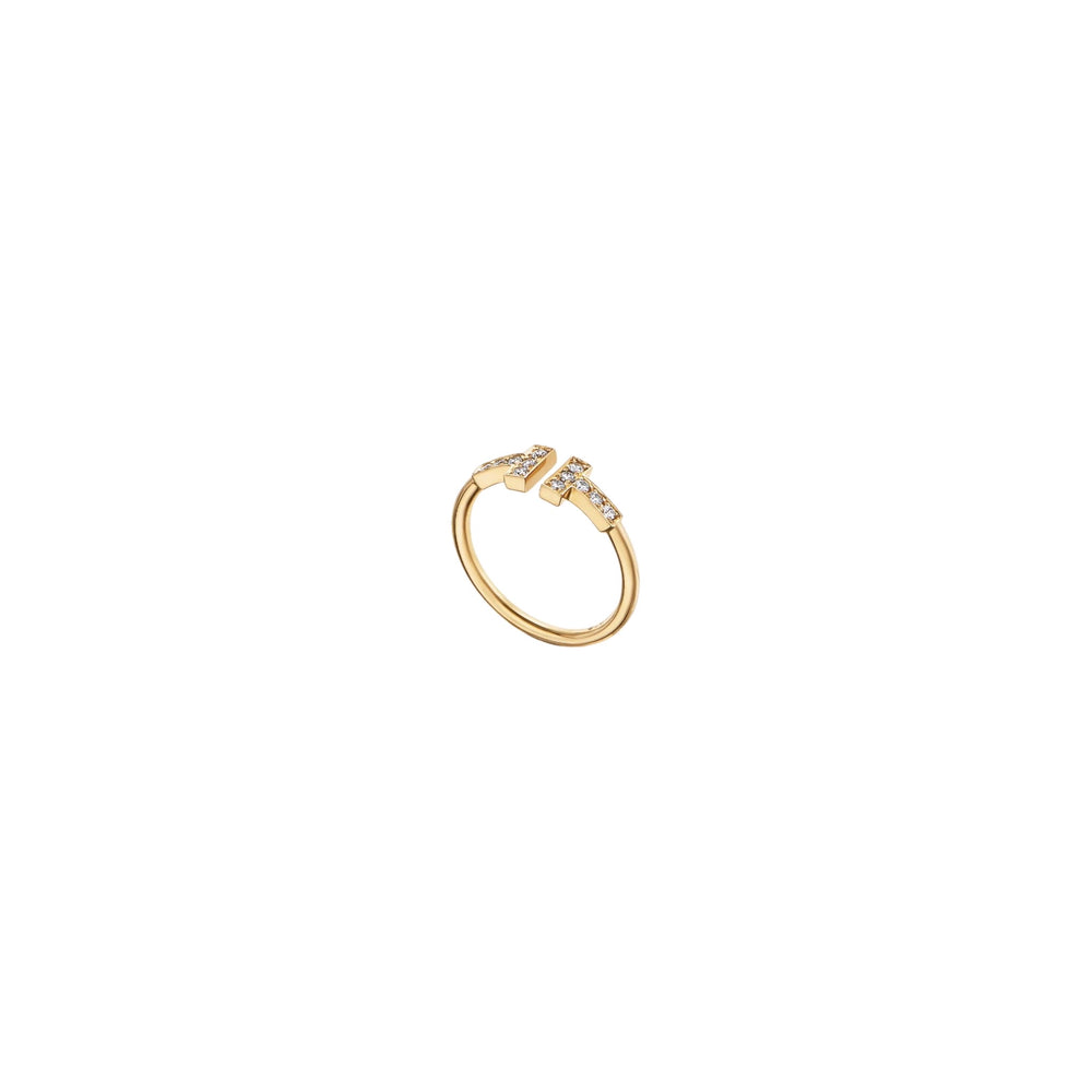 ANILLO T ZIRCONIAS GOLD