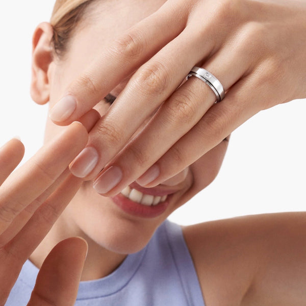 ANILLO PIAG SILVER ONE ZIRCONIA