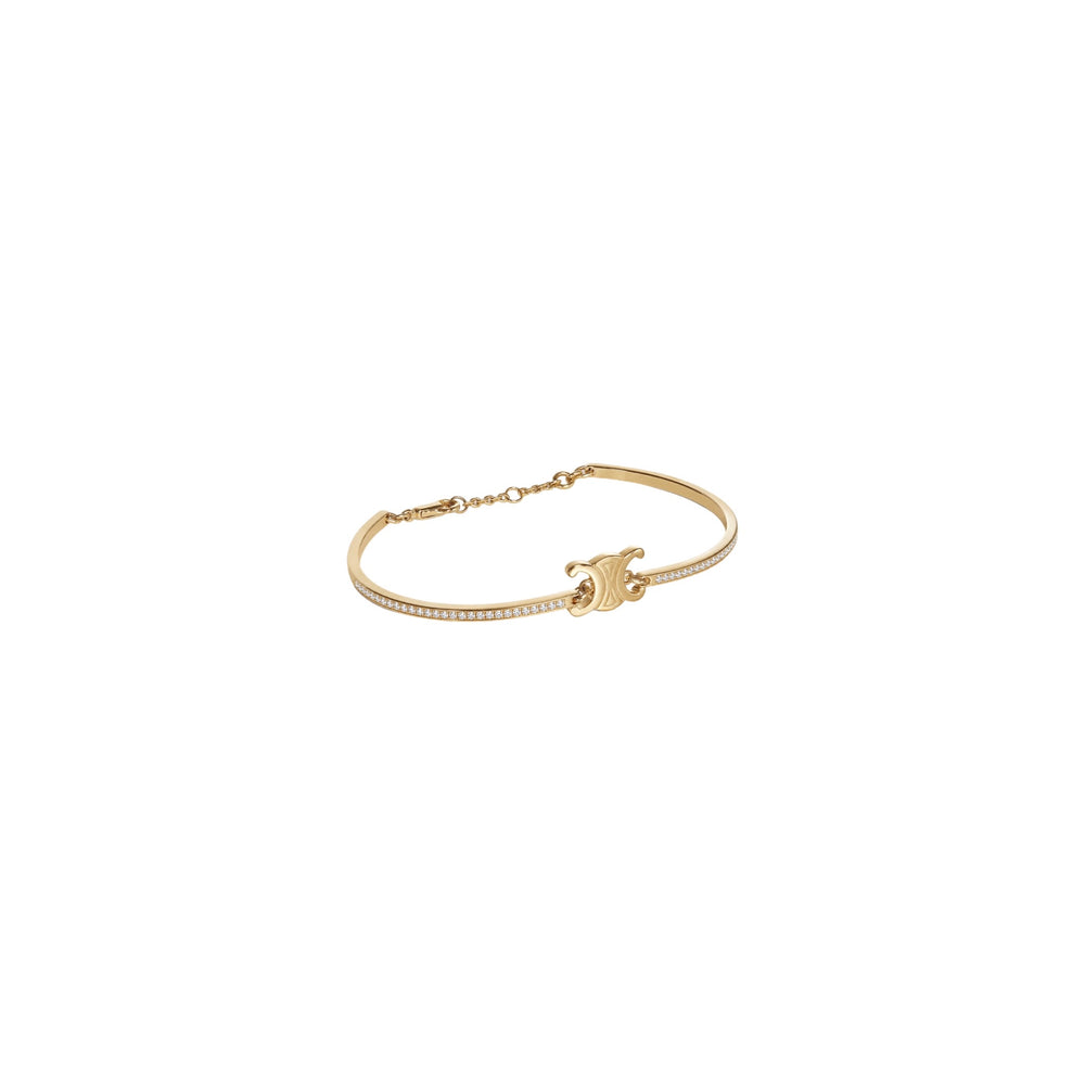 PULSERA C GOLD ZIRCONIAS
