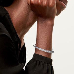 PULSERA T LOCK SILVER ALL ZIRCONIAS