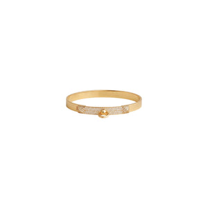 BRAZALETE H GOLD ZIRCONIAS