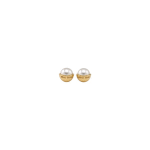 ARETES MM FAUX PEARL
