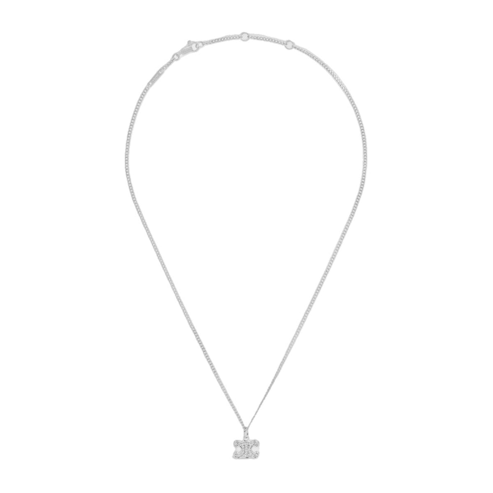 COLLAR C SILVER ZIRCONIAS