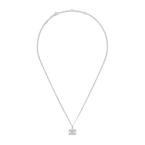 COLLAR C SILVER ZIRCONIAS