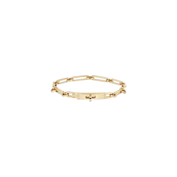 BRAZALETE H ESLABONES CHAINE GOLD