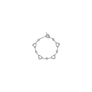 BRAZALETE PERETTI SILVER ZIRCONIAS