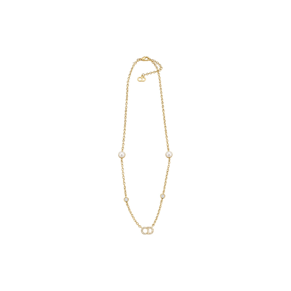 COLLAR CD GOLD CON ZIRCONIA