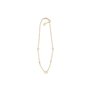 COLLAR CD GOLD CON ZIRCONIA