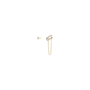ARETES MOVE UNO Y UNO GOLD