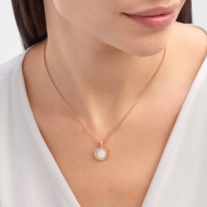 COLLAR BV BICOLOR ROSEGOLD