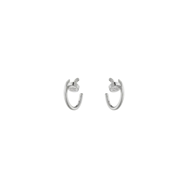 ARETES CLAVO SILVER