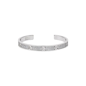 BRAZALETE F SILVER CON MICROZIRCONIAS