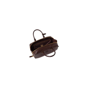 BOLSO MM TOTE ARCADIE DARK BROWN
