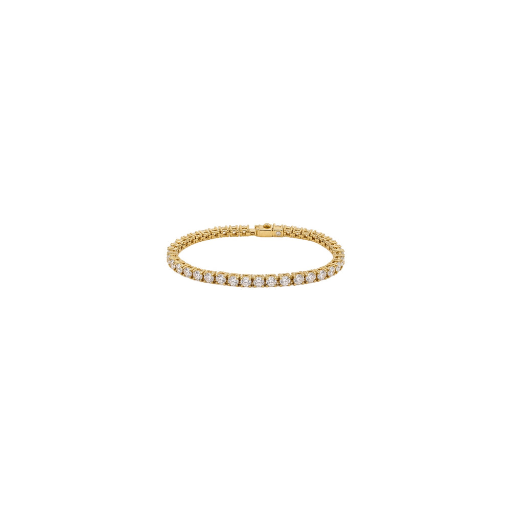 PULSERA T DE TENNIS DIAMONDS GOLD
