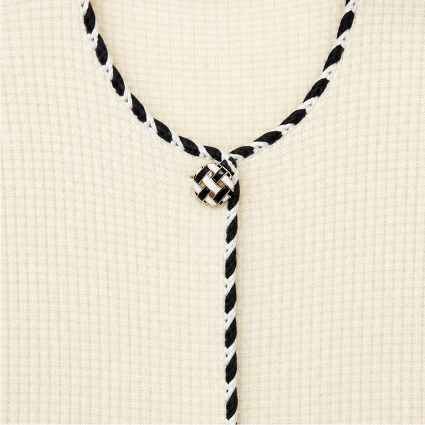 SUETER CASHMERE LINEAS NEGRAS JW