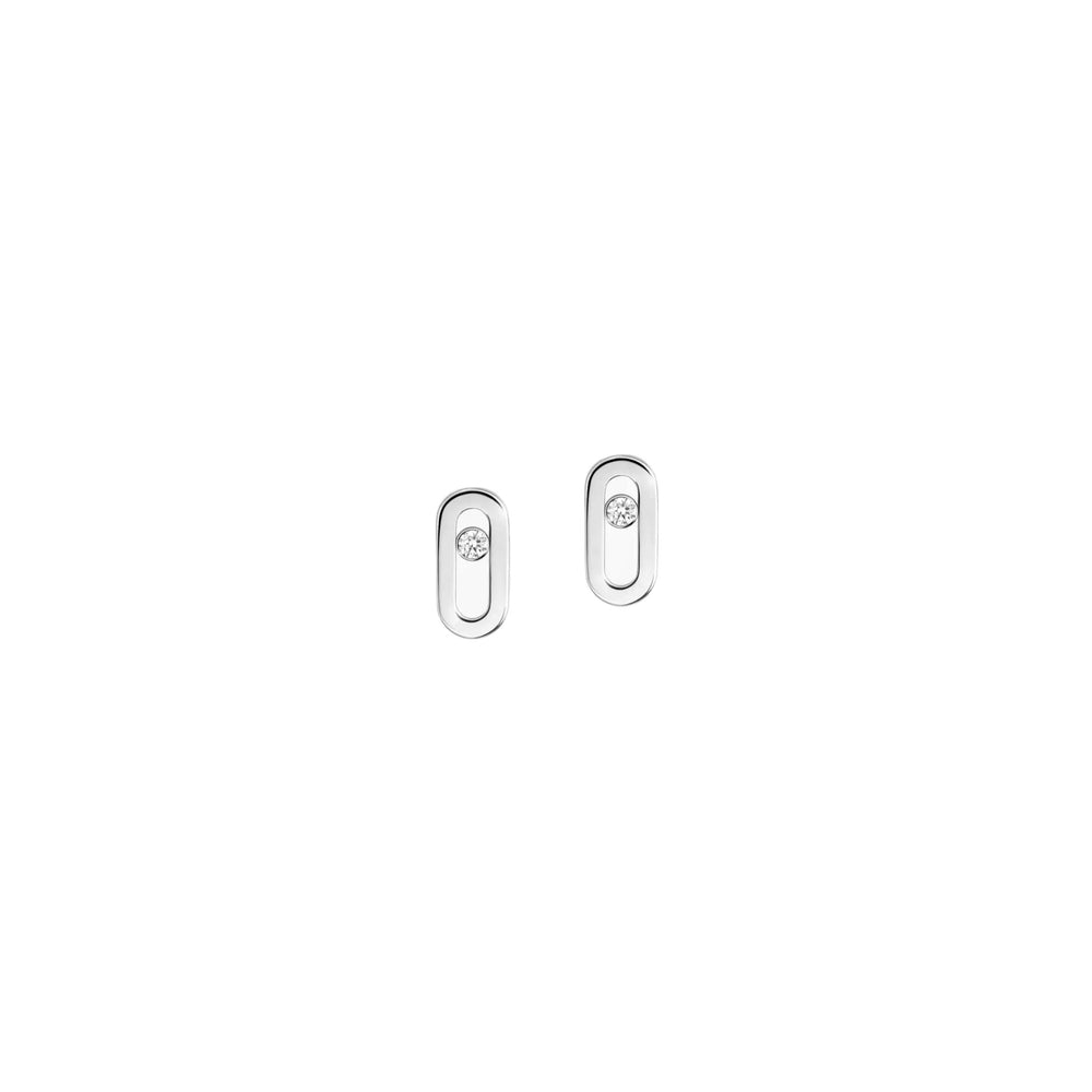 ARETES MOVE UNO LISO SILVER