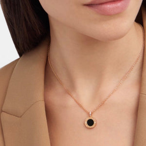 COLLAR BV BICOLOR ROSEGOLD