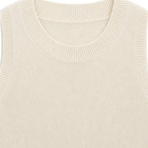 BLUSA SIN MANGAS CASHMERE WHITE JW