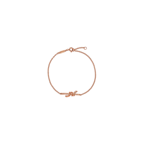 PULSERA KNOT CADENA ROSE GOLD