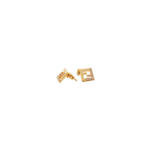 ARETES F FOREVER GOLD ZIRCONIAS